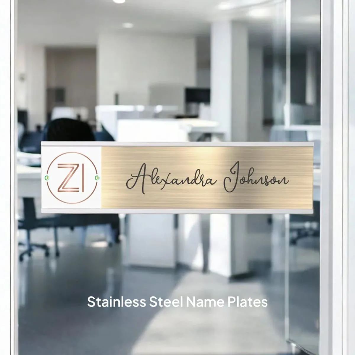 Engraved Stainless-Steel Signage - Image 5