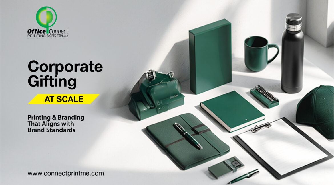 Corporate gifting company in Dubai branded gift kits and merchandise