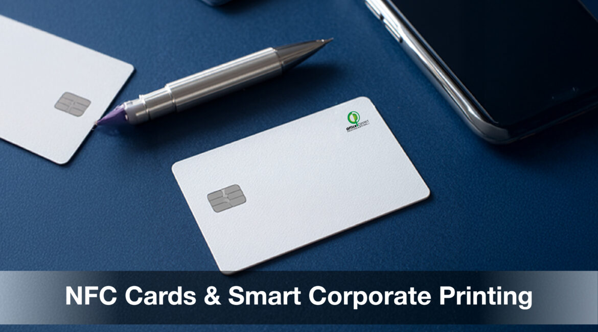 NFC business cards Dubai smart corporate printing