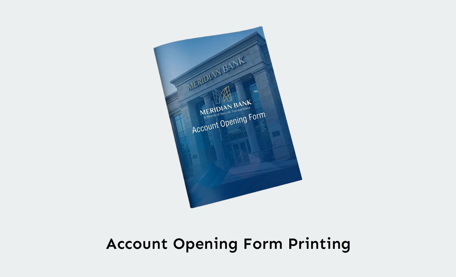 Account opening form printing for a Dubai bank — Office Connect Printing UAE