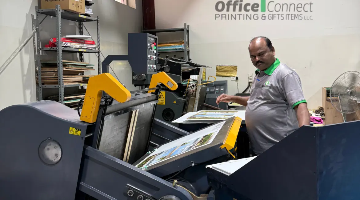 Printing service in Dubai for corporate materials by Office Connect Printing