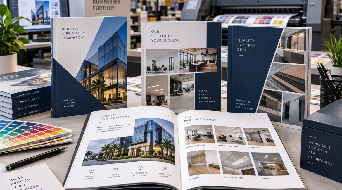 Product catalogue printing in Dubai for wholesale and distribution businesses