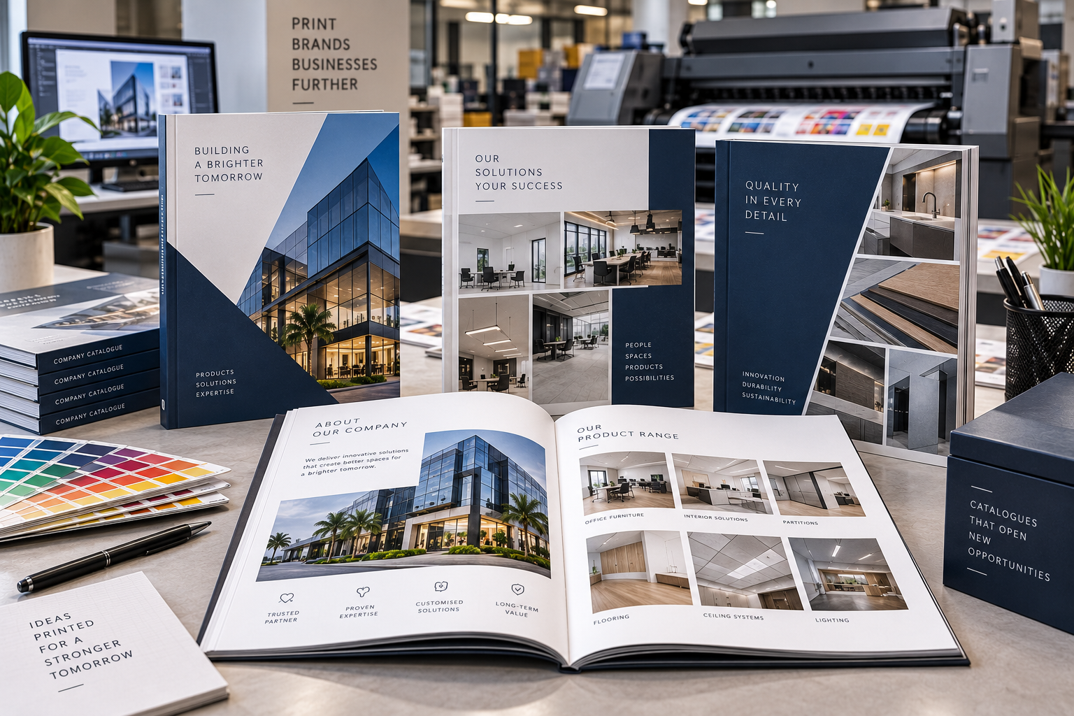 Product catalogue printing in Dubai for wholesale and distribution businesses
